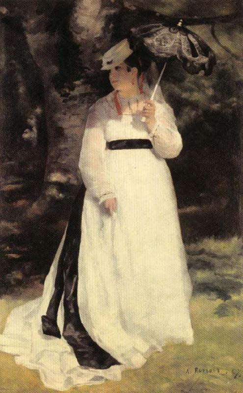 Pierre Renoir Lisa with Parasol oil painting image